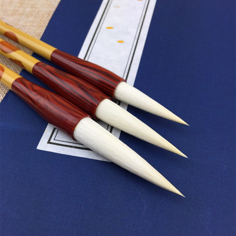 High-end pure sheep milkhand brush with letters of the book The calligraphy and writing of the calligraphy and writing of the calligraphy and writing of a special good writing brush wholesale