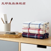 MUJI Sky Jungle Cotton Gối Mềm mại và thoải mái dày Turban hai đầu vỏ gối