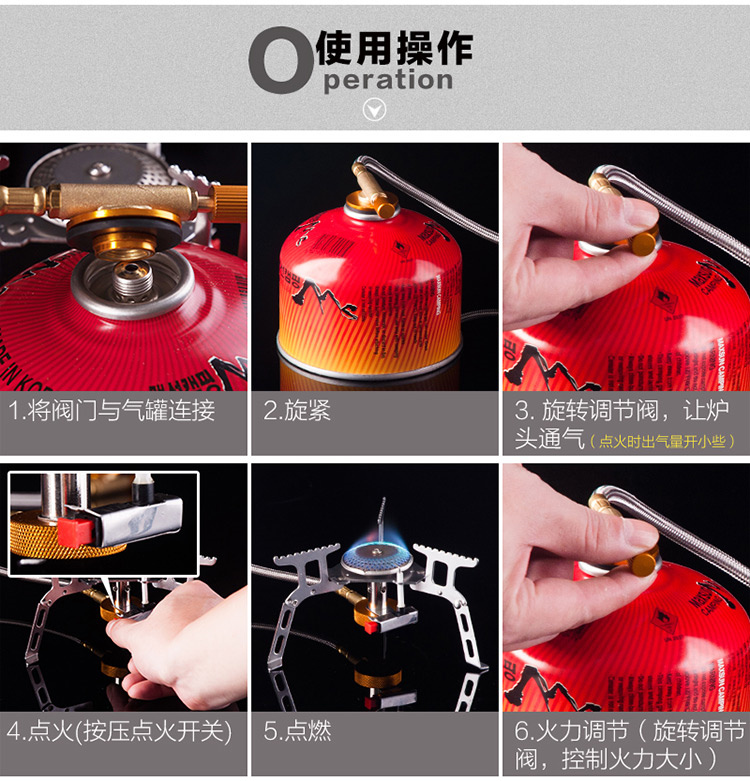 Bếp chẻ ngoài trời Bếp lửa chữa cháy - Bếp lò / bộ đồ ăn / đồ nướng dã ngoại bếp ga mini giá
