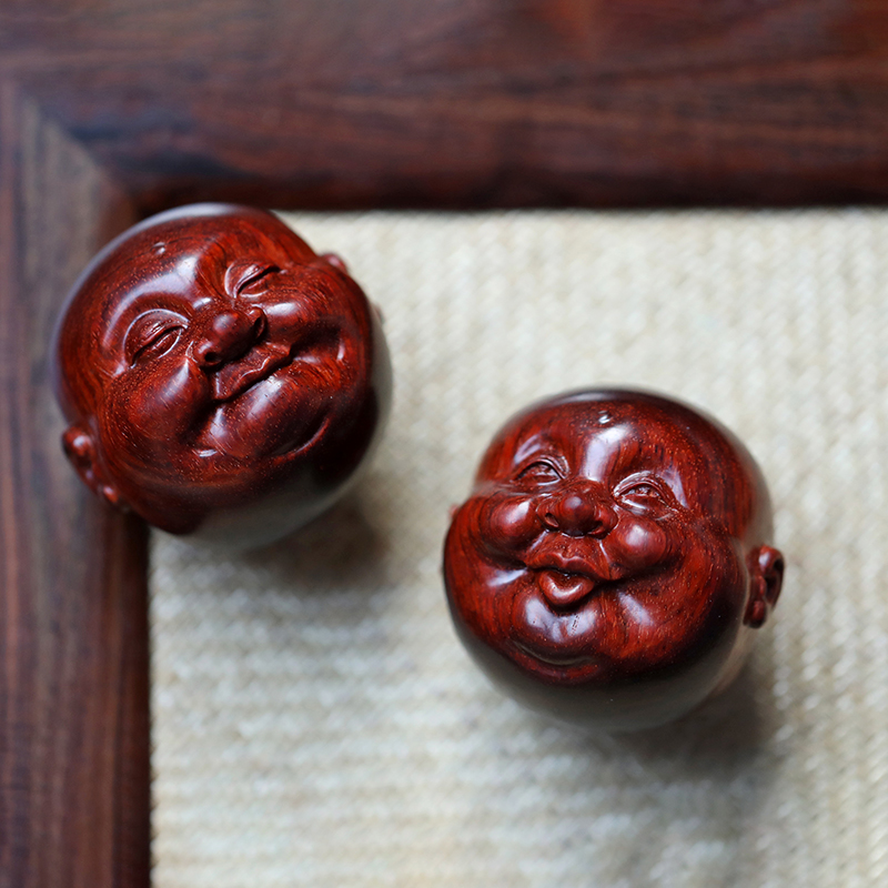 Contemporary Changle Health Ball Indian Little Pelagium Bowl Handwood hands a piece of elders gift 0792