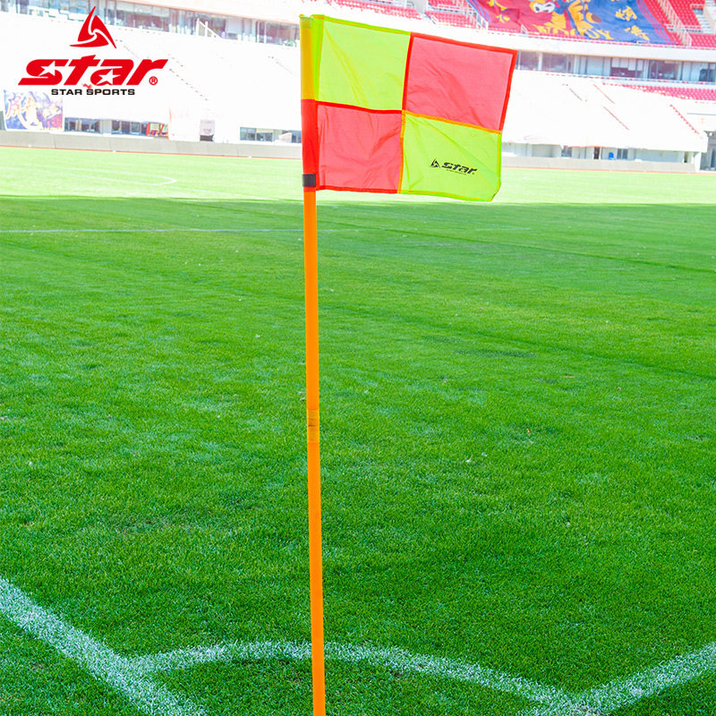 Star Skadden Professional Football HornEdin Competition Stadium Angle Flagpole Natural Turf Competition Exclusive SN202