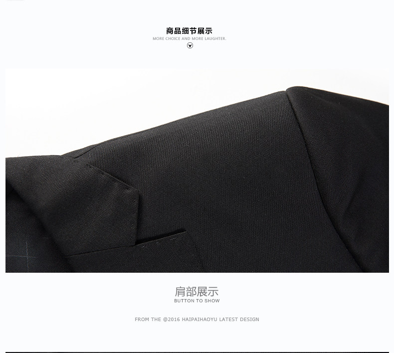 Costume homme HAIPAI HAOYU 100% Polyester pour printemps - Ref 1563269 Image 22