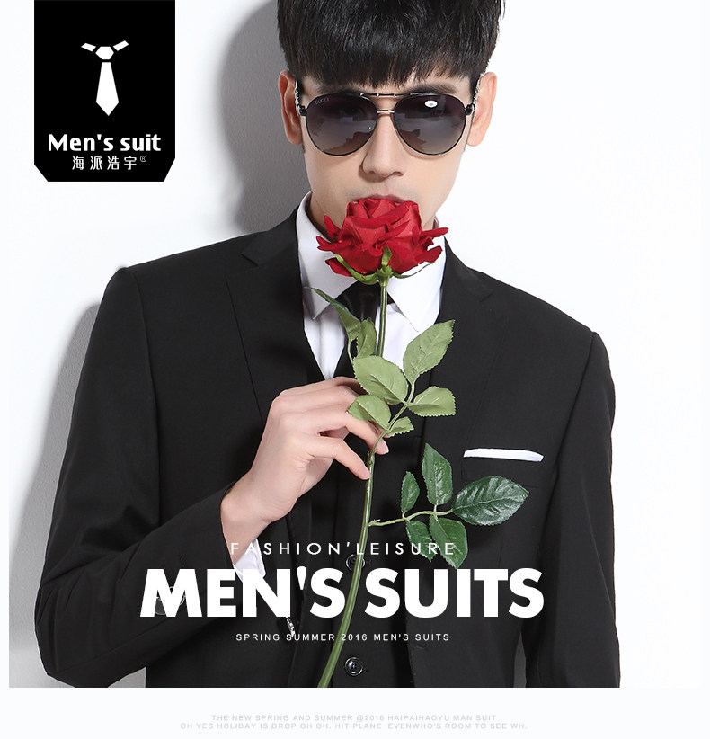 Costume homme HAIPAI HAOYU 100% Polyester pour printemps - Ref 1563269 Image 7