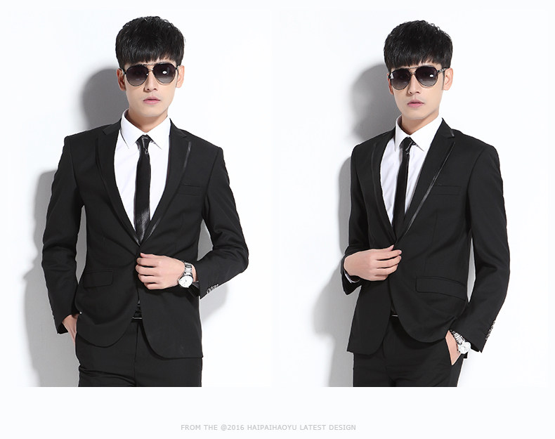 Costume homme HAIPAI HAOYU 100% Polyester pour printemps - Ref 1549793 Image 16