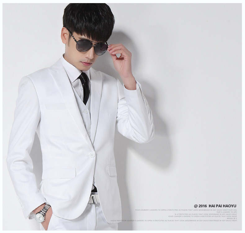 Costume homme HAIPAI HAOYU 100% Polyester pour printemps - Ref 1549801 Image 16