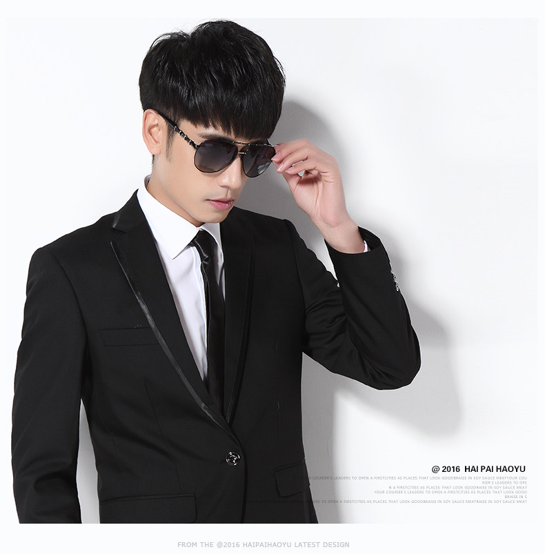 Costume homme HAIPAI HAOYU 100% Polyester pour printemps - Ref 1549793 Image 14