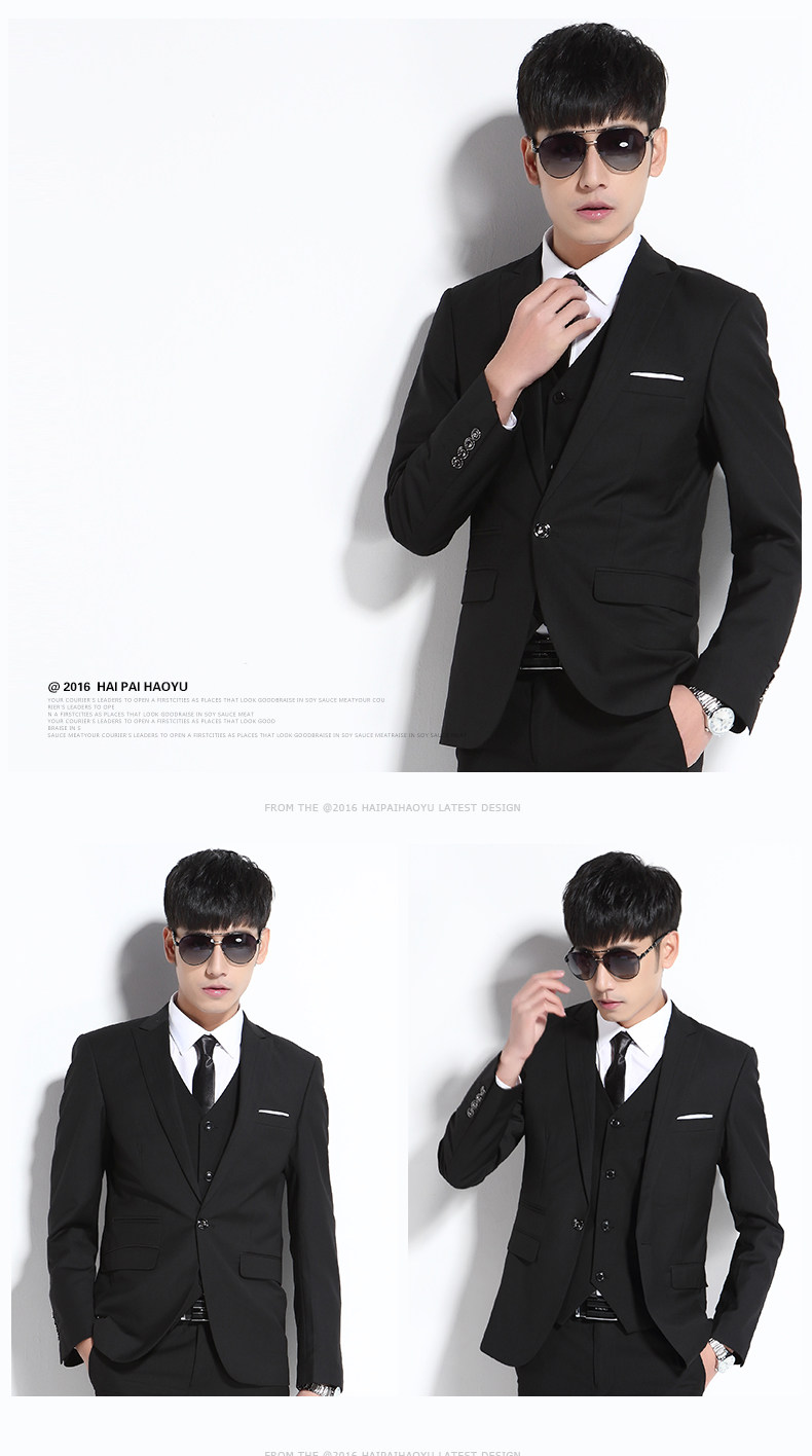 Costume homme HAIPAI HAOYU 100% Polyester pour été - Ref 1549798 Image 16