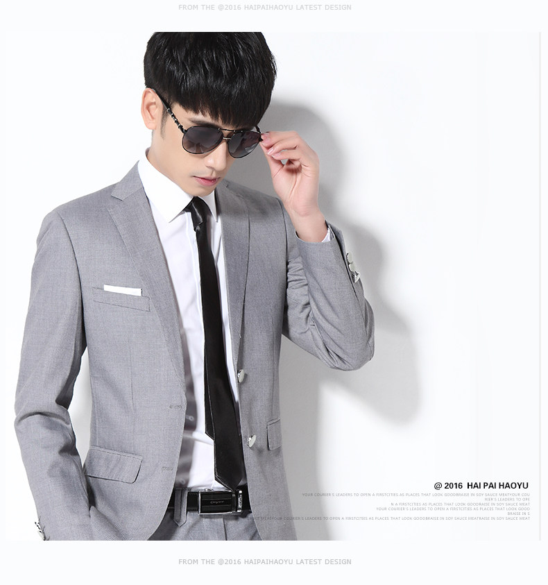 Costume homme HAIPAI HAOYU 100% Polyester pour printemps - Ref 1563269 Image 19