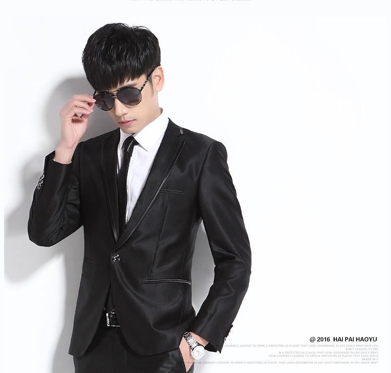 Costume homme HAIPAI HAOYU 100% Polyester pour printemps - Ref 1549850 Image 16