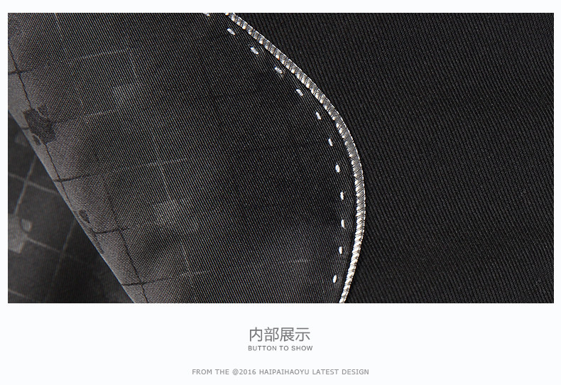 Costume homme HAIPAI HAOYU 100% Polyester pour printemps - Ref 1563269 Image 26