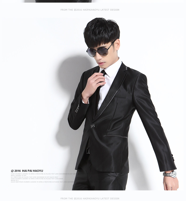 Costume homme HAIPAI HAOYU 100% Polyester pour printemps - Ref 1549850 Image 17