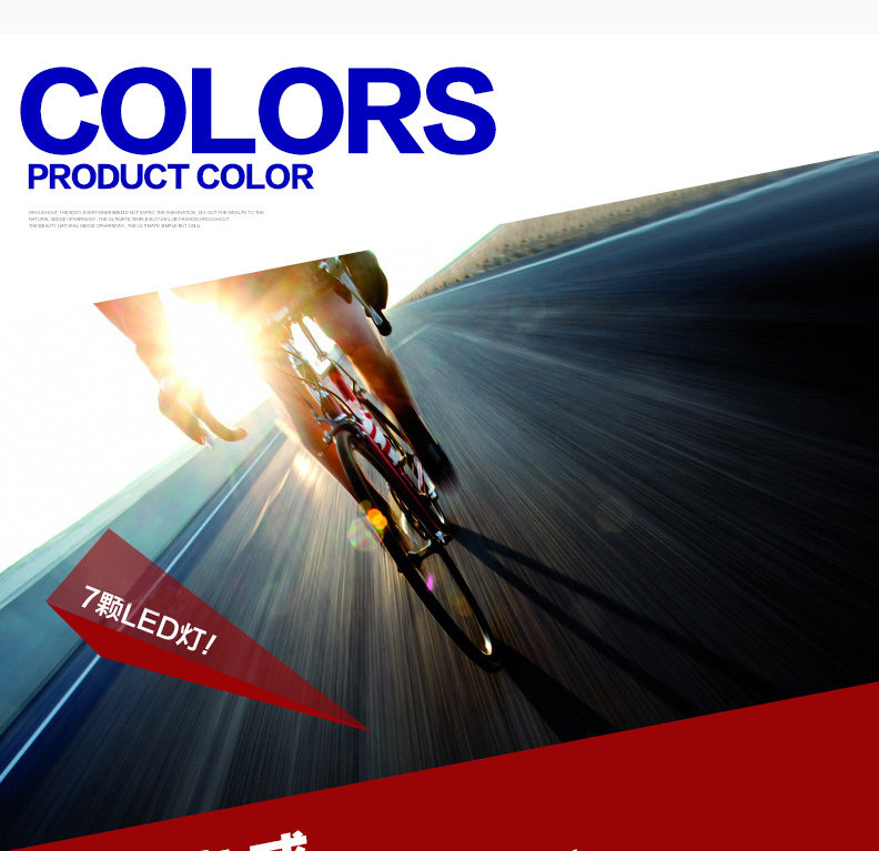 Eclairage pour vélo ROCKBROS - feux de Valve - Ref 2397779 Image 11