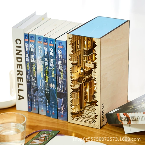 Книжная полка, трехмерный конструктор, Гарри Поттер, креативный подарок