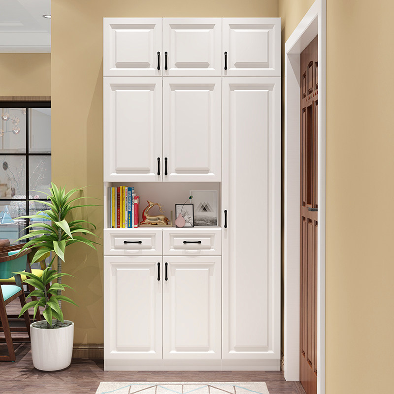 Zizhen Cloister Shoes Cabinet Xuehenguan Cabinet Brief About Modern Door Hall Cabinet Decoration Cabinet Multifunction Economy-Type Lockers 