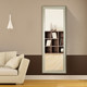 Wall-mounted solid wood full-body mirror floor-to-ceiling mirror fitting mirror American light luxury bedroom home wall-mounted dressing mirror wall-mounted mirror