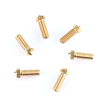 3D Printer Accessories Print Head Brass E3D-V6 nozzle nozzle 1 75 3 0 Large calibre Volcano lengthened