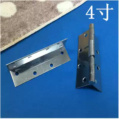 4 inch spring hinge Stainless steel hinge Wooden door Aluminum alloy door iron door automatic closing hinge