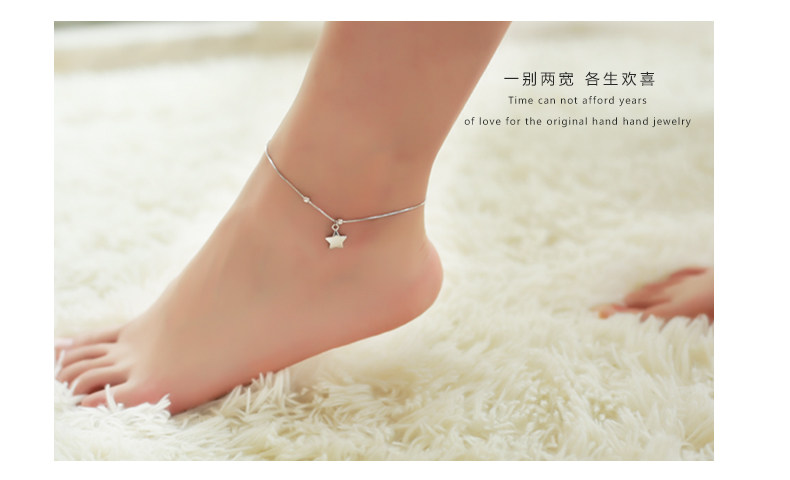 Bracelet de cheville Femme en Argenterie - Ref 3102722 Image 16