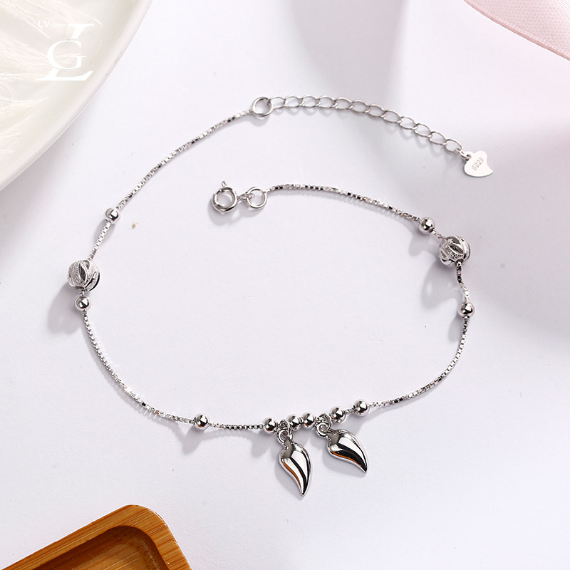 Bracelet de cheville Femme en Argenterie - Ref 3102722 Image 1