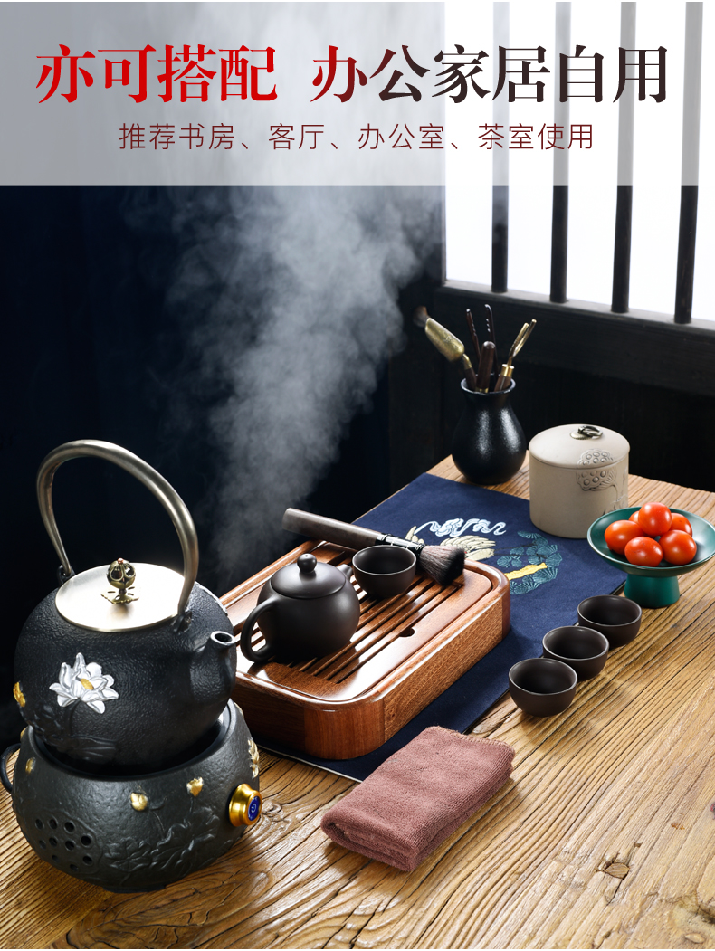 Porcelain sand Billy solid wood small mini tea tray was god contracted household water type tea sea kung fu tea tea tea