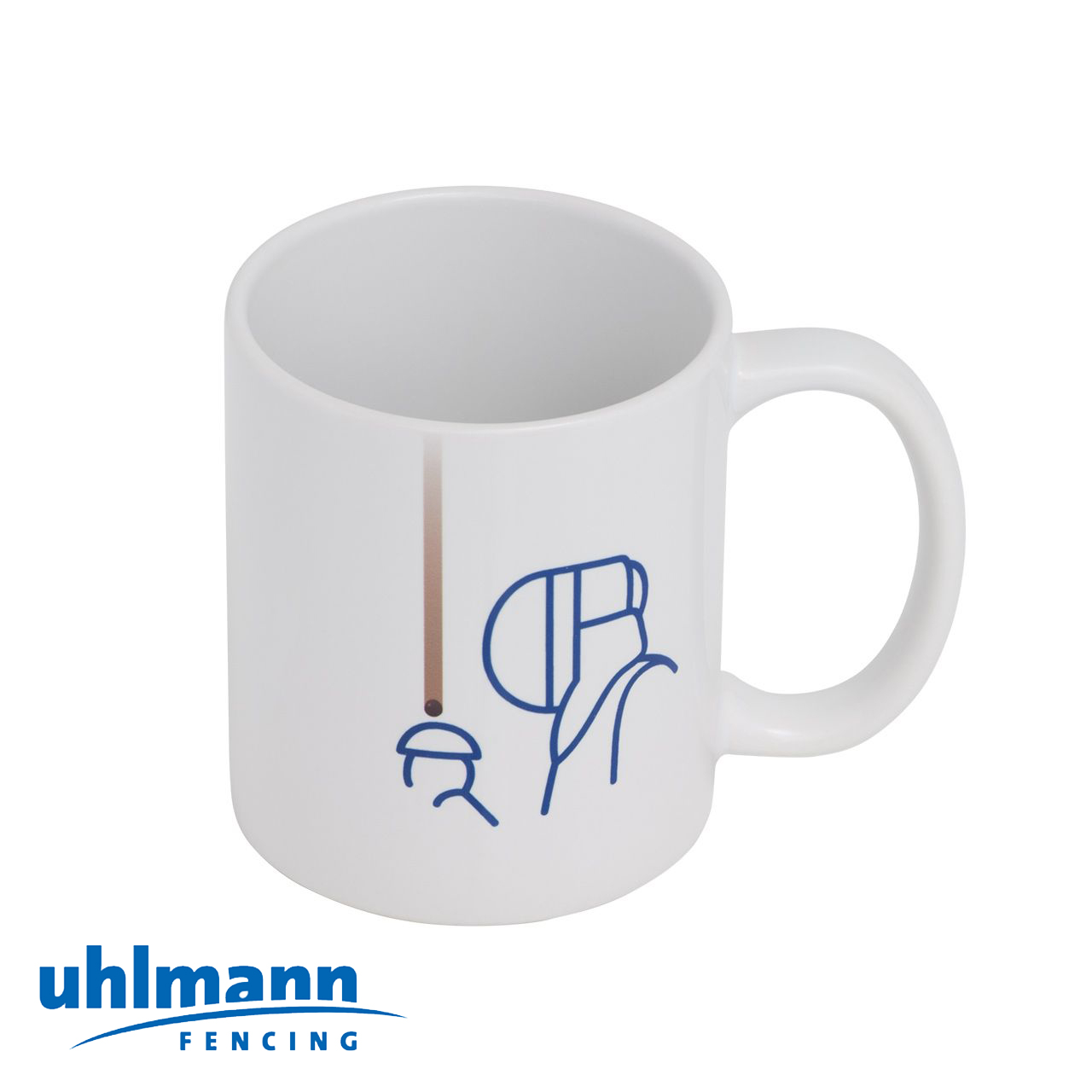 Uhlmann Walman Fencing cup Mark cup of water glass