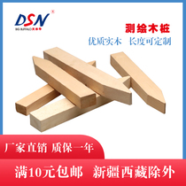 Measurement of stakes Survey of stakes boundary pile control point Nail site settlement observation point water punctuality measurement mark