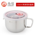 hộp cơm giữ nhiệt 3 tầng Bát thép không gỉ hộ gia đình ăn liền bát sinh viên có nắp ăn bát súp bát ăn trưa hộp lớn ăn liền cốc ký túc xá cốc thức ăn nhanh - Hộp cơm điện sưởi ấm hộp cơm giữ nhiệt tiger Hộp cơm điện sưởi ấm