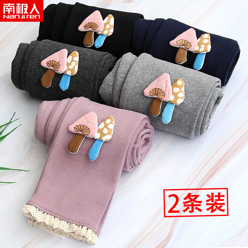 Children's clothing Girls ' leggings wear children's foreign style pure cotton spring and autumn new baby long pants thin casual pants