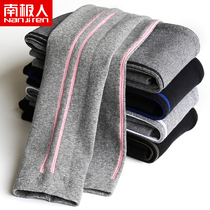 Childrens clothing Girls  spring and autumn new foreign style plus velvet leggings Childrens warm long pants childrens pants worn outside the spring