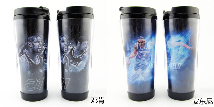 Quạt bóng rổ cung cấp thể thao sáng tạo Kobe James Curry Owen sinh viên giữ bút quà tặng cốc nước 	quần áo bóng rổ nữ giá rẻ