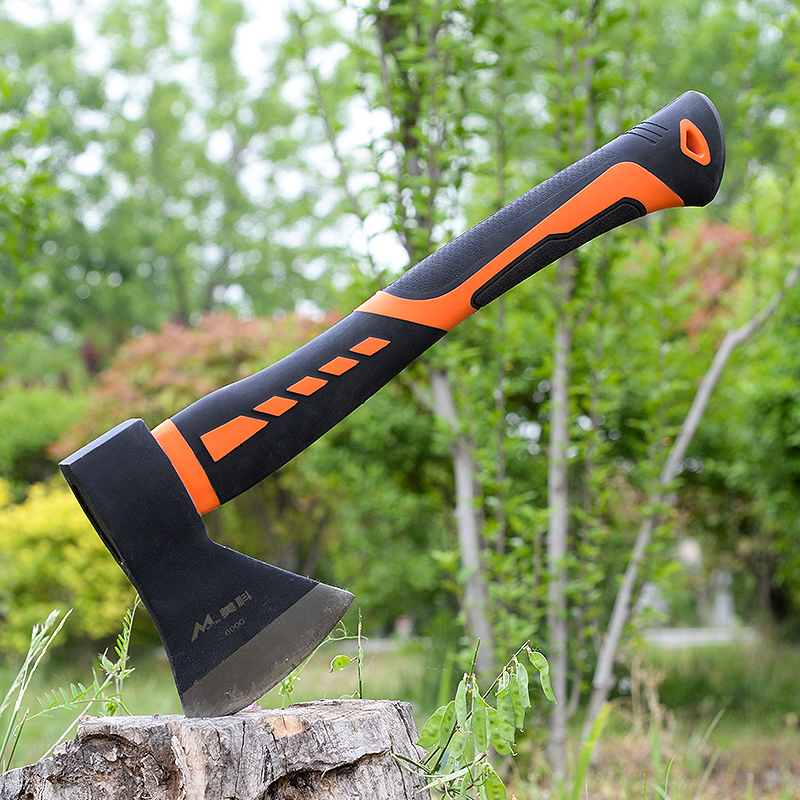 Axe chopping wood artifact axe woodworking pure steel carpenter all steel sharp cutting tree steel integrated axe household countryside