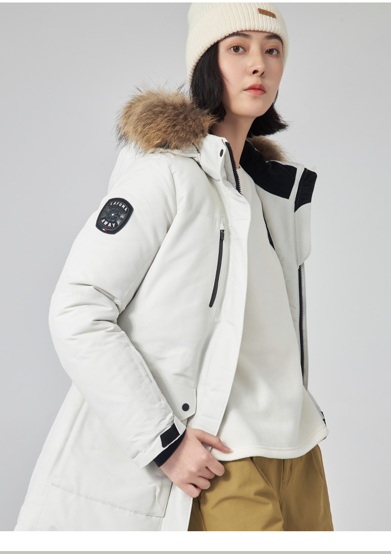 断码好价 法国 LAFUMA 66经典 派克羽绒服 225克90%鹅绒 图8