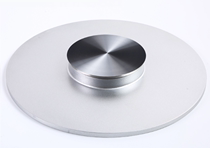 Glass turntable base thickness thickened rotating turntable base cast aluminum alloy stainless steel rotating turntable chassis