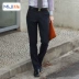 Mickey mùa thu và mùa đông dày nam miễn phí quần trẻ tuổi Phiên bản Hàn Quốc của người đàn ông tự tu luyện phù hợp với quần kinh doanh quần âu Suit phù hợp