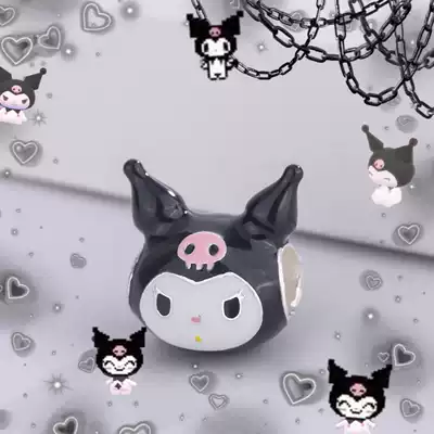 kuromi kuromi beaded enamel drops glue beads solid cute hot girl Pan family