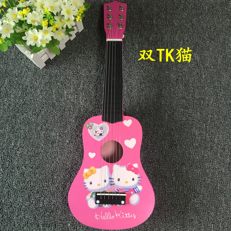 Quà tặng cho trẻ em bằng gỗ cho trẻ em guitar 21 inch 27 inch cho người mới bắt đầu guitar trẻ em nhạc cụ bé trai và bé gái đồ chơi âm nhạc - Đồ chơi nhạc cụ cho trẻ em bộ trống điện tử cho bé