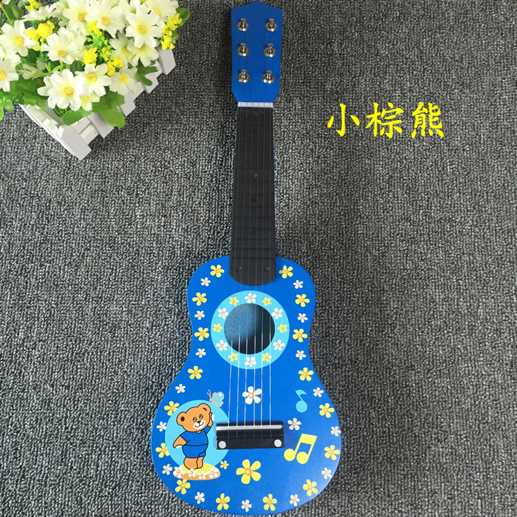 Quà tặng cho trẻ em bằng gỗ cho trẻ em guitar 21 inch 27 inch cho người mới bắt đầu guitar trẻ em nhạc cụ bé trai và bé gái đồ chơi âm nhạc - Đồ chơi nhạc cụ cho trẻ em bộ trống điện tử cho bé