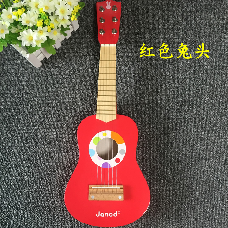 Quà tặng cho trẻ em bằng gỗ cho trẻ em guitar 21 inch 27 inch cho người mới bắt đầu guitar trẻ em nhạc cụ bé trai và bé gái đồ chơi âm nhạc - Đồ chơi nhạc cụ cho trẻ em bộ trống điện tử cho bé
