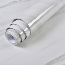 Waterproof and oil-proof kitchen marble wallpaper thickened self-attached room bedroom bathroom dormitory table countertop wallpaper