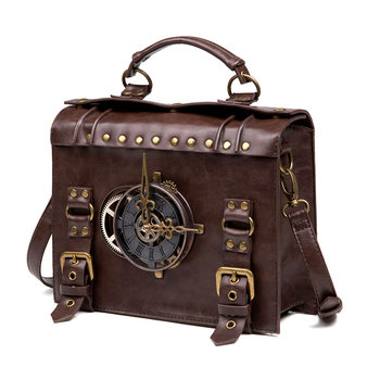 Stereoman european banned retro handbag women's bag steampunk gothic handbag shoulder messenger bag