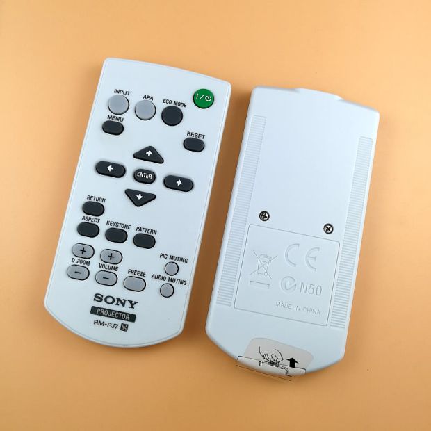 Nhà máy mới điều khiển từ xa máy chiếu Sony chính hãng Điều khiển từ xa RM-PJ8 RM-PJ7 - Phụ kiện máy chiếu điều khiển máy chiếu