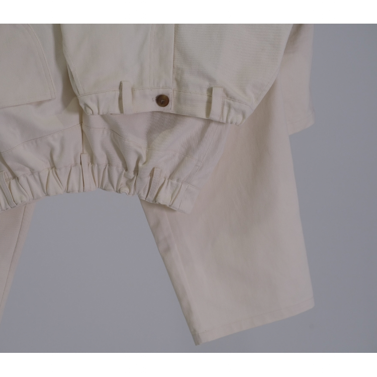 unreal 21aw parent-child white casual pants