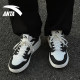 Anta couple sneakers black and white panda shoes 2025 new low-top thick-soled casual sports shoes for male and female students