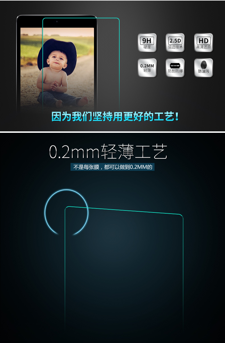 ipad4 kính màng của Apple iPad2 iPad3 Tablet PC màng bảo vệ chống cháy nổ độ nét cao phim màn hình - Phụ kiện máy tính bảng bàn phím kết nối ipad