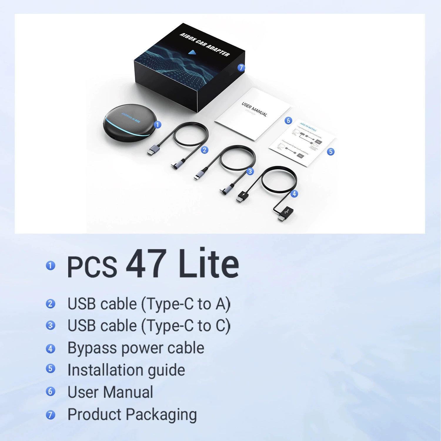 Оригинальный автомобильный бокс Ottocast с SIM картой, автомобильный ресивер interconnect, подключение к CarPlay по проводам и беспроводному варианту