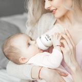 Philips, детская стеклянная силиконовая бутылочка для кормления, широкое горлышко, 125 мл, 240 мл