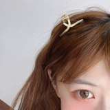 Металлическая заколка-крабик, аксессуар для волос, заколка для волос, маленькая акула, популярно в интернете, 2025 года, новая коллекция