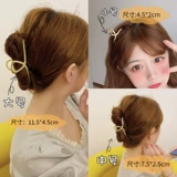 Металлическая заколка-крабик, аксессуар для волос, заколка для волос, маленькая акула, популярно в интернете, 2025 года, новая коллекция