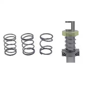 Compression spring 28mm third generation aluminum alloy lean pipe bar accessories Workbench turnover frame
