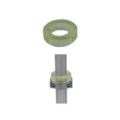 Elastic washer 28mm third generation aluminum alloy lean pipe bar accessories Workbench turnover car shelf flow frame